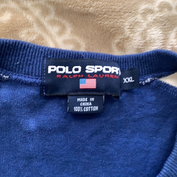 Vintage  Polo sport  tshirt ( no sleeves ) - Picture 3 of 7